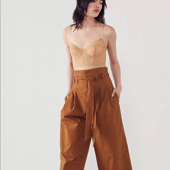 Anthropology, Kimchi Blue Simone Paperbag Pant size 0 - Picture 4 of 14